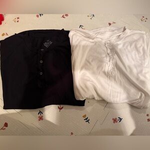 Pack of 2 Save Khaki Supima Henley